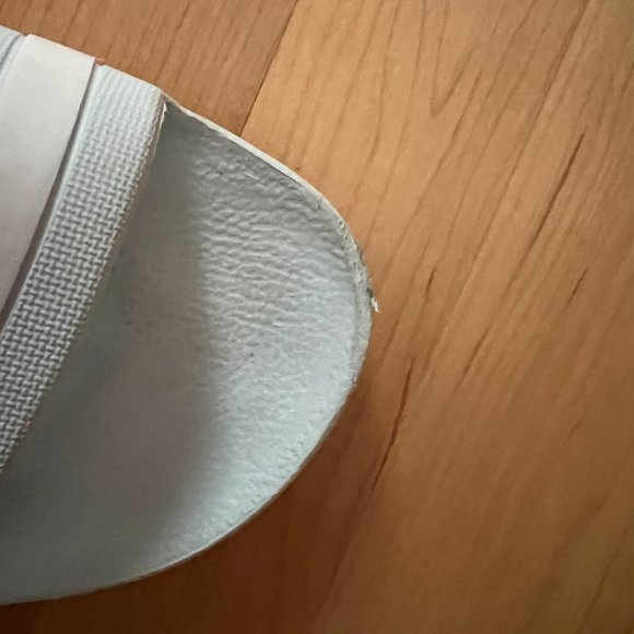 ADDIDAS Blue Slides Women - SIZE 8 - Picture 3 of 5